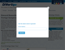 Tablet Screenshot of di-vertigo.com